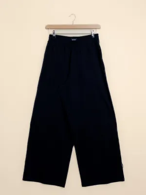 Black Wijde broek Dames