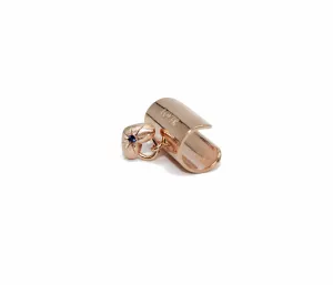Blue Sapphire Ear Cuff