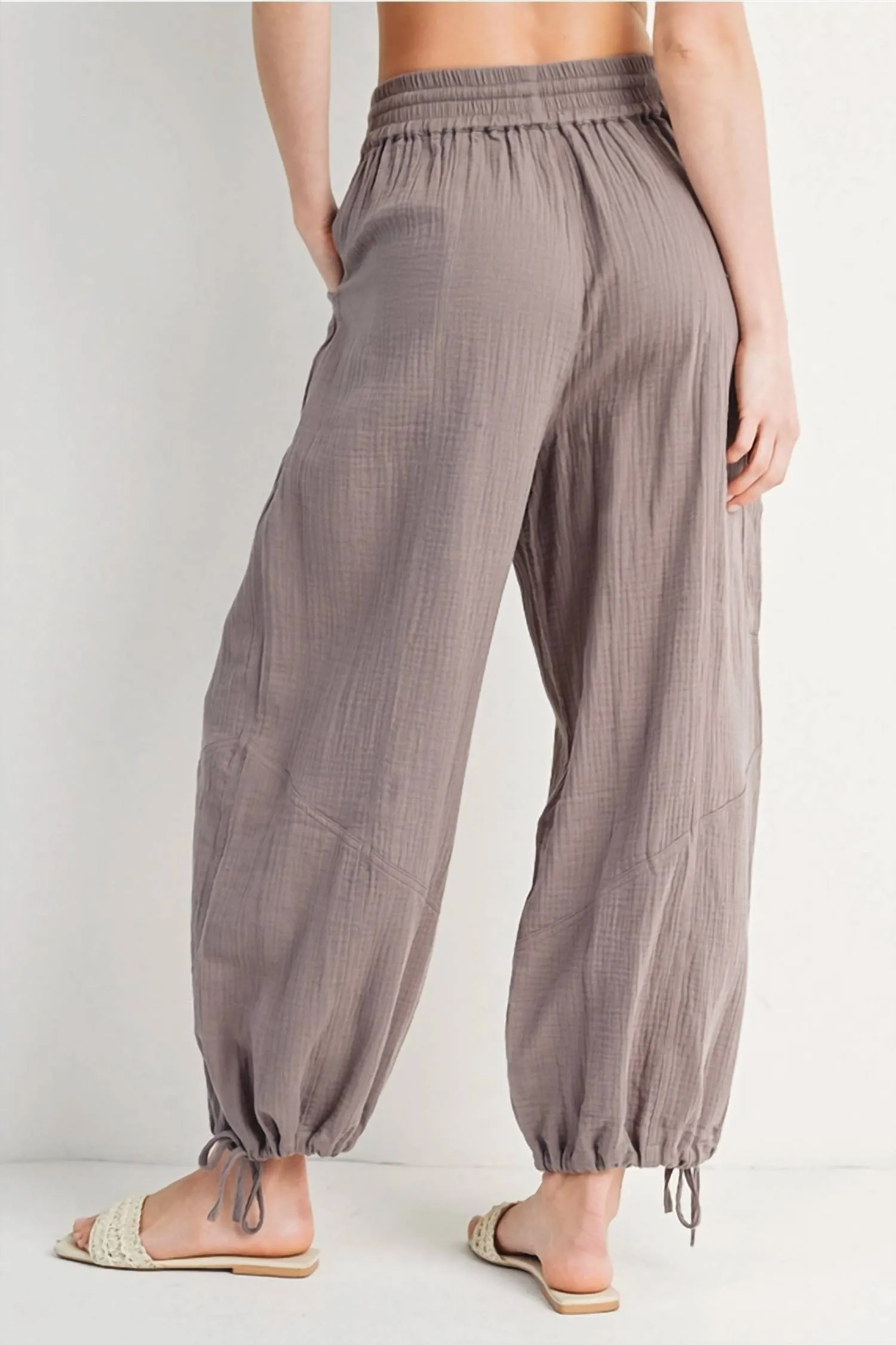 Bluivy - Jogger Harem Drawstring Pants