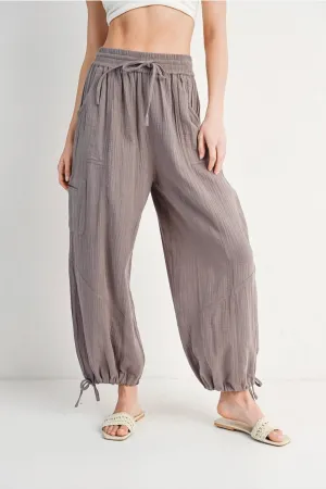 Bluivy - Jogger Harem Drawstring Pants