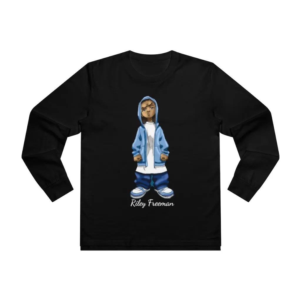 Boondocks Mens Base Longsleeve Tee, Custom t-shirts, Boondocks t-shirts, Graphic t-shirts, Amine t-shirts