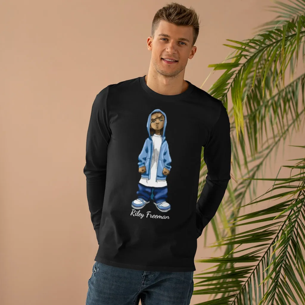 Boondocks Mens Base Longsleeve Tee, Custom t-shirts, Boondocks t-shirts, Graphic t-shirts, Amine t-shirts