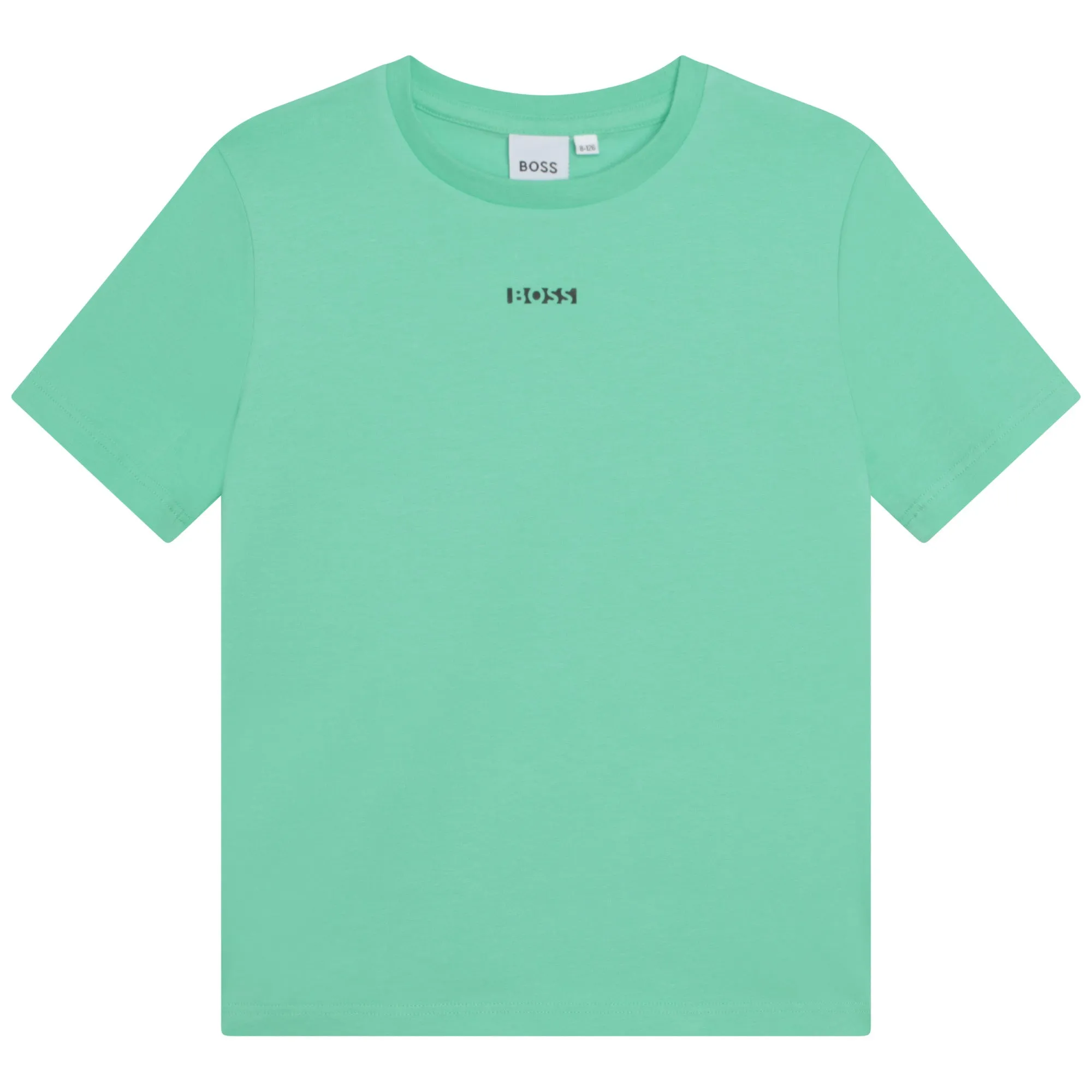 BOSS Fitted Logo T-Shirt - Green