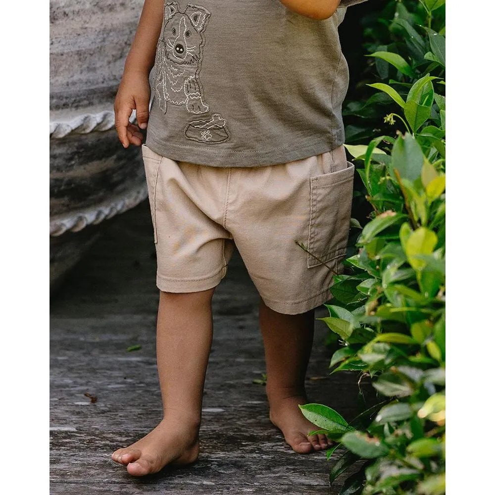 Boys Stone Shorts