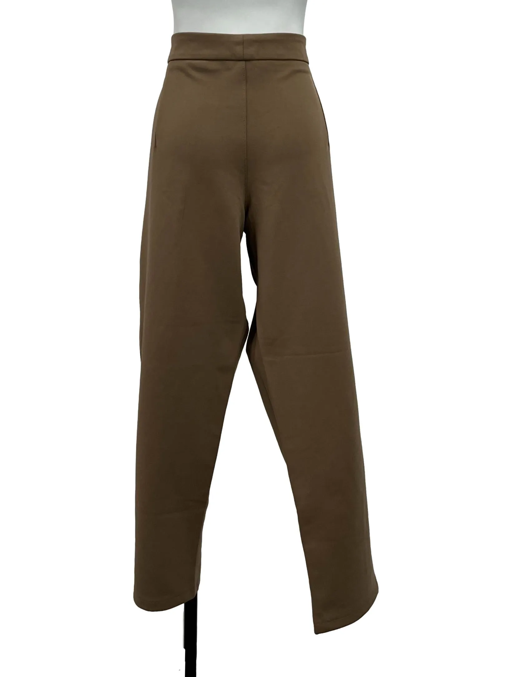 Brown Straight Leg Pants