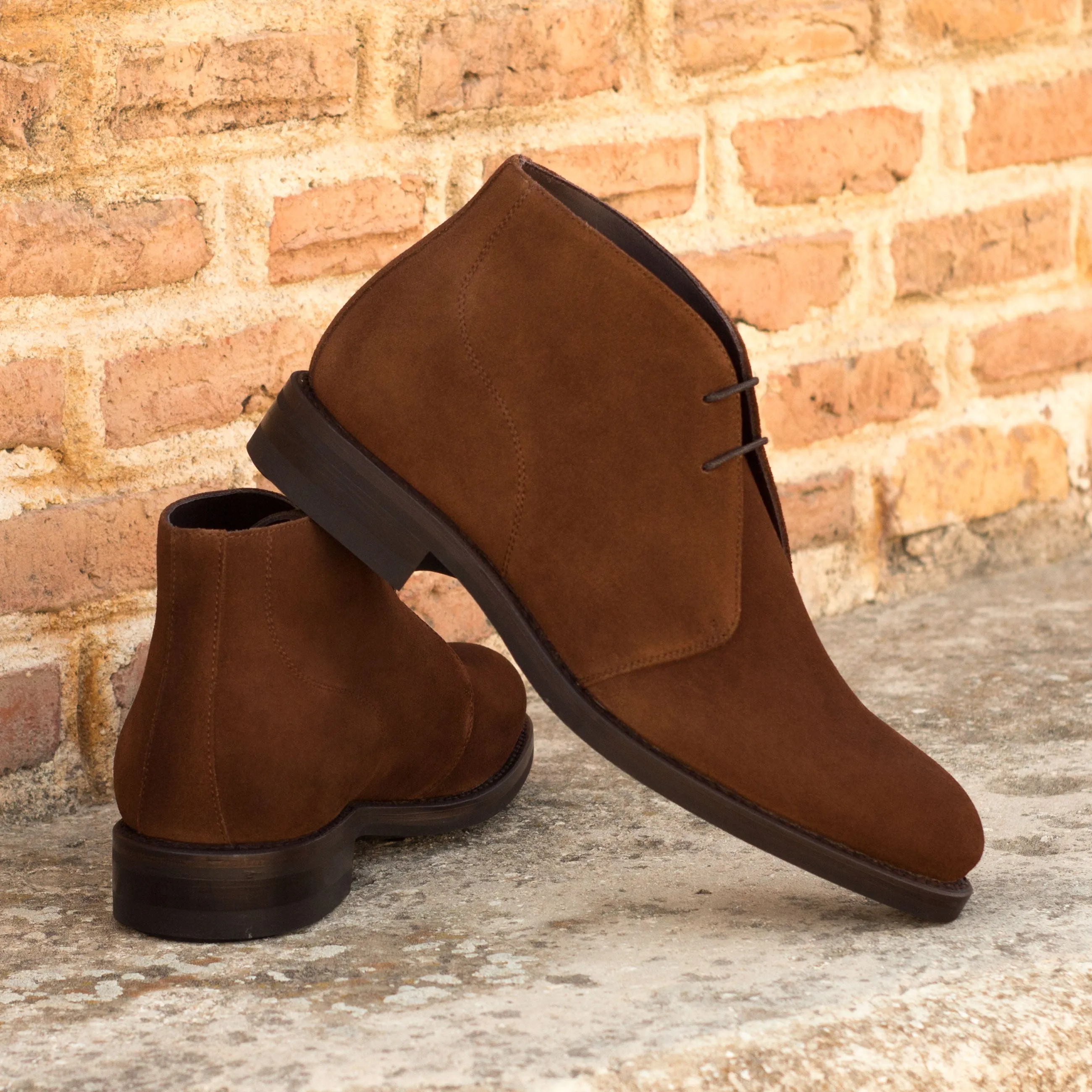 Brown Suede Chukka Boots