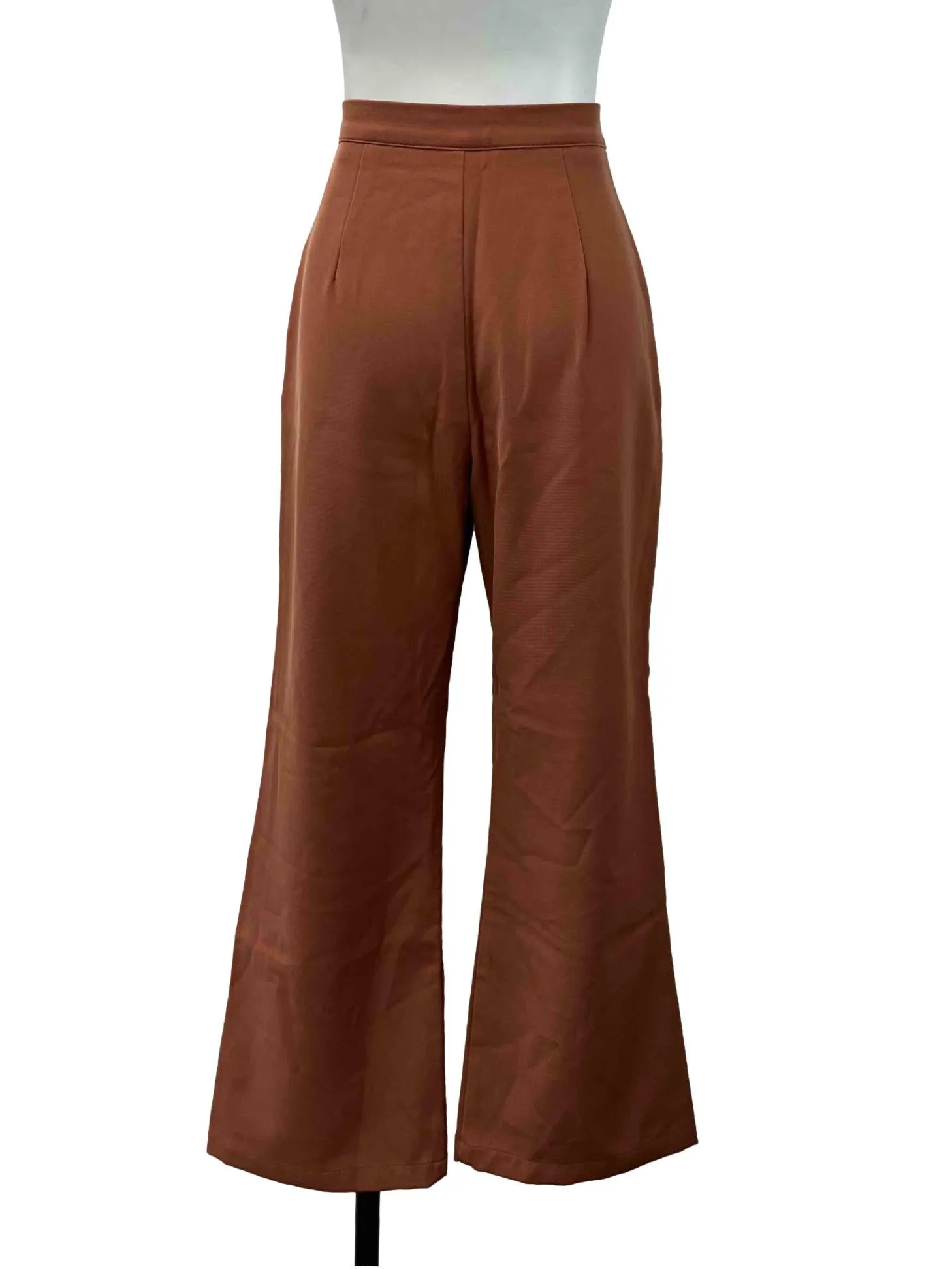 Burnt Orange Flare Pants