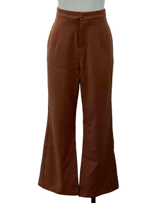 Burnt Orange Flare Pants