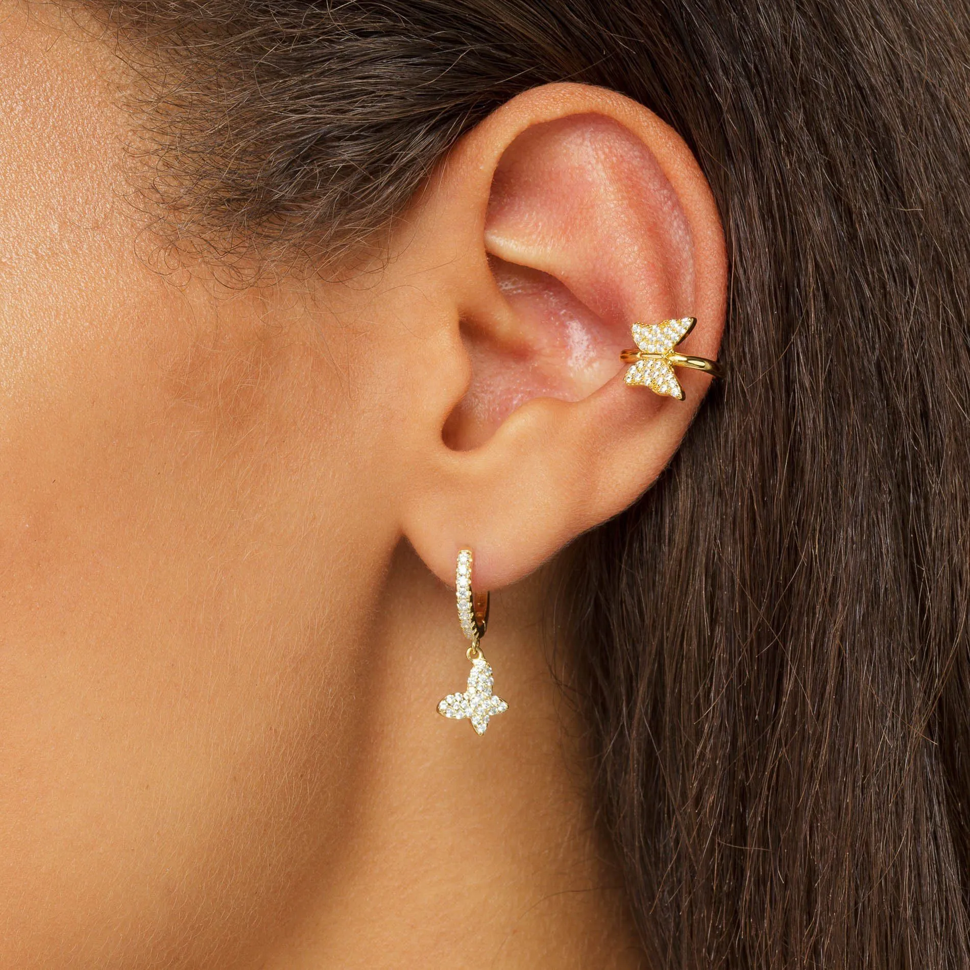 Butterfly Ear Cuff