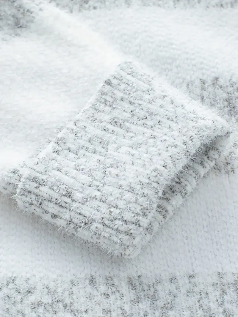Caitlin | Striped Turtleneck Sweater