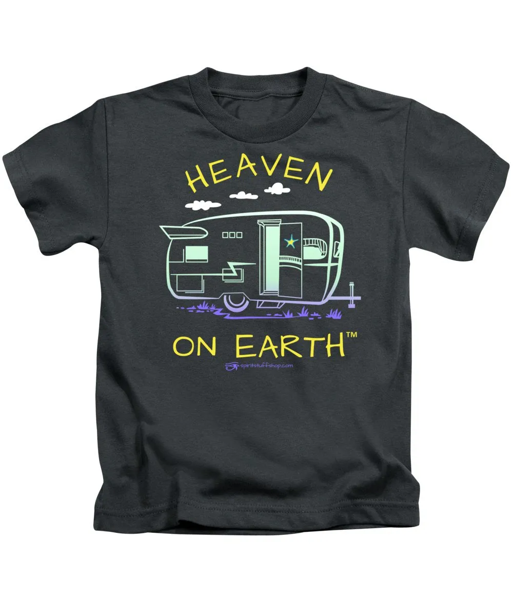 Camper/rv Heaven On Earth - Kids T-Shirt