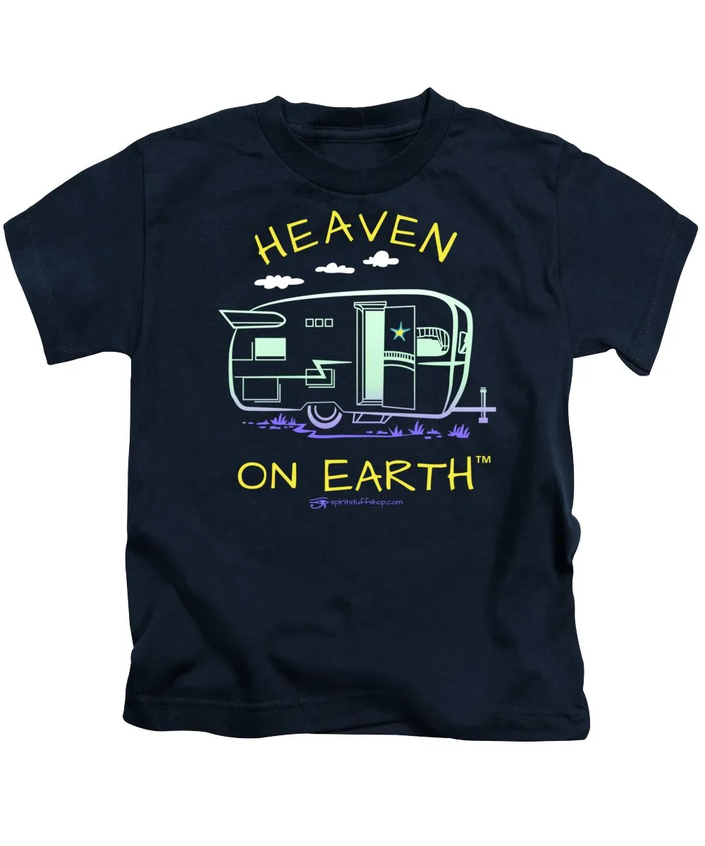 Camper/rv Heaven On Earth - Kids T-Shirt