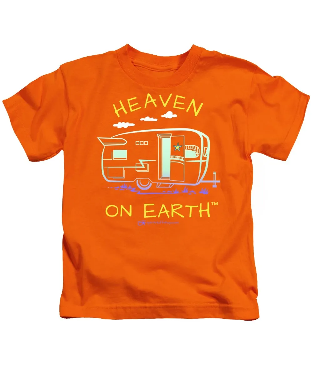 Camper/rv Heaven On Earth - Kids T-Shirt