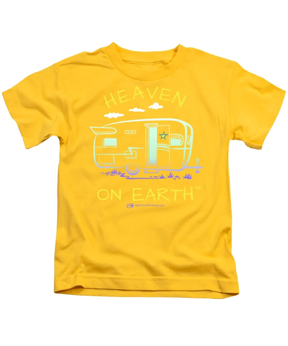Camper/rv Heaven On Earth - Kids T-Shirt