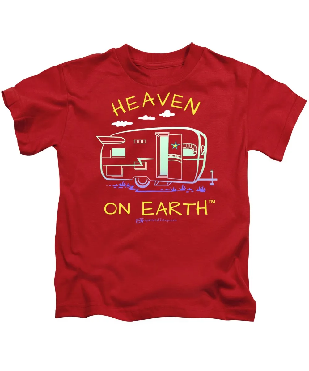 Camper/rv Heaven On Earth - Kids T-Shirt