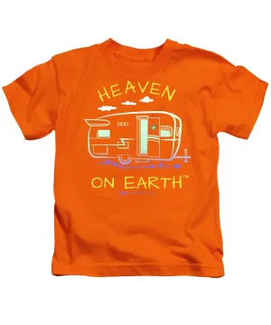 Camper/rv Heaven On Earth - Kids T-Shirt