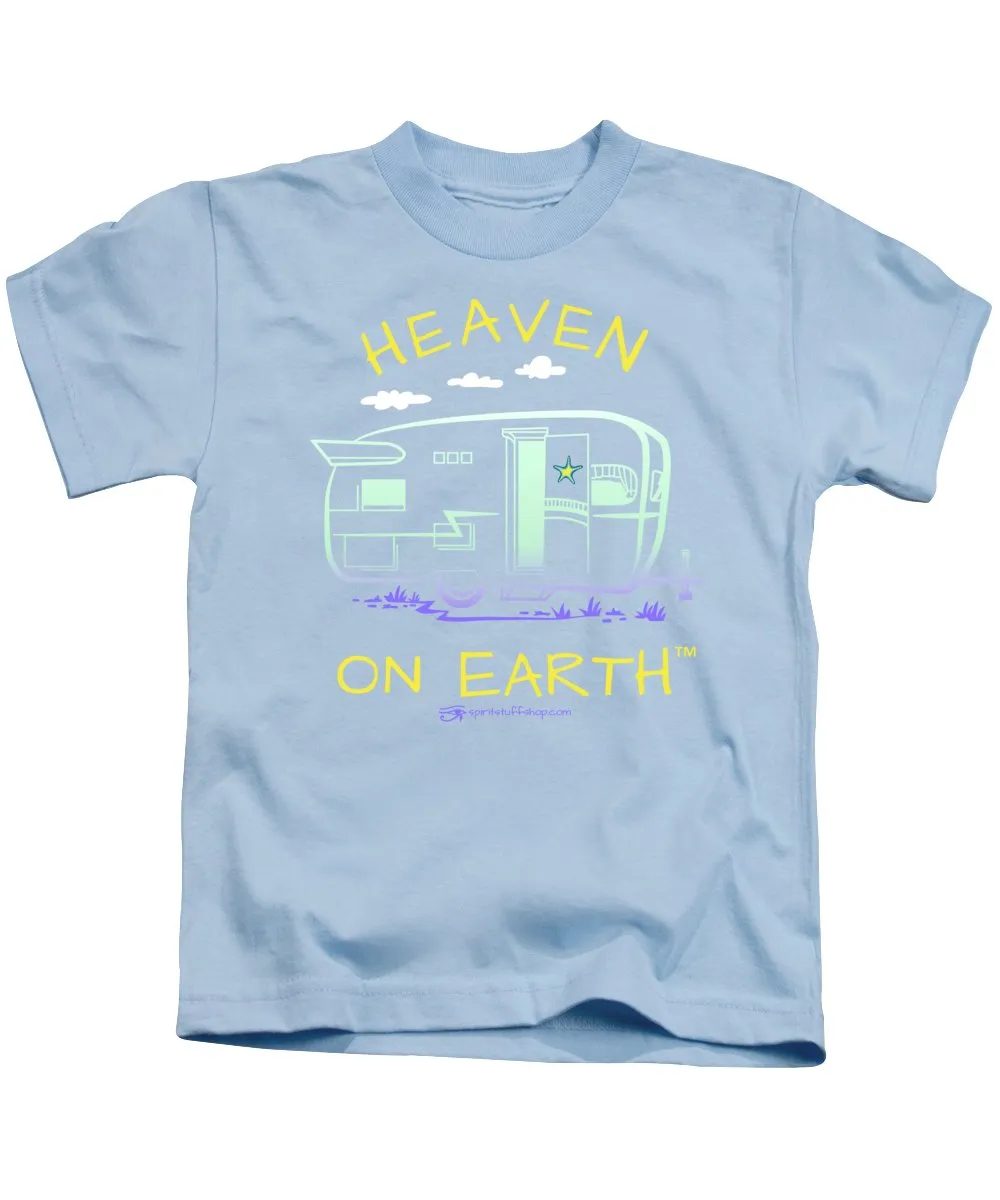 Camper/rv Heaven On Earth - Kids T-Shirt