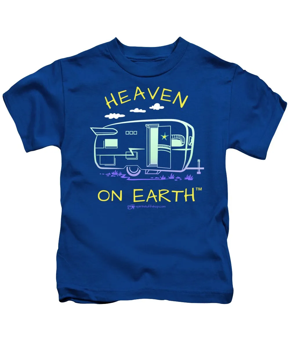 Camper/rv Heaven On Earth - Kids T-Shirt