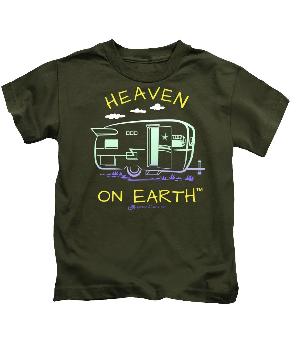 Camper/rv Heaven On Earth - Kids T-Shirt