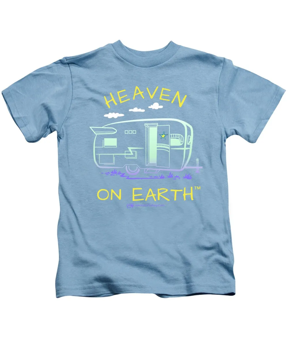 Camper/rv Heaven On Earth - Kids T-Shirt