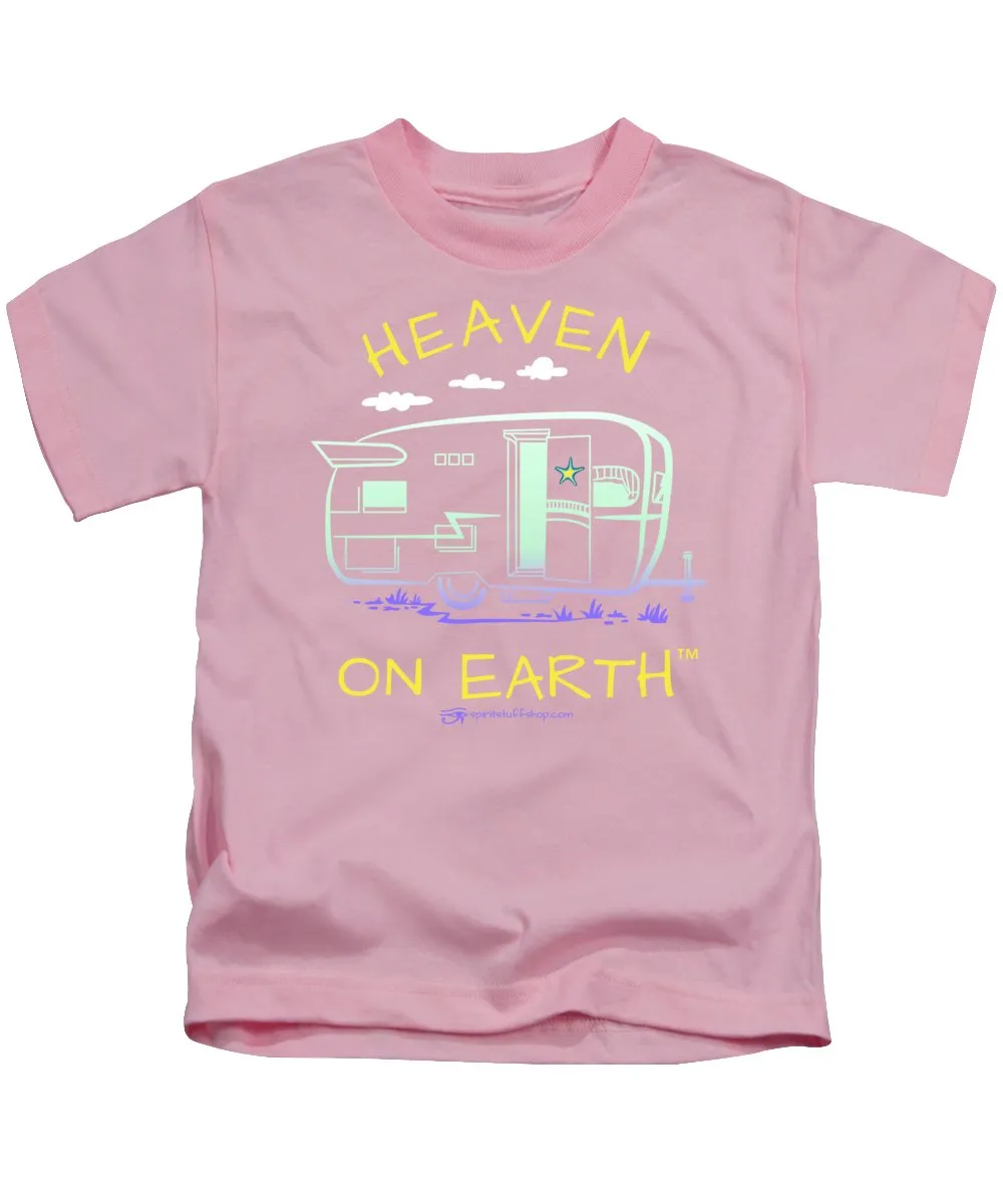 Camper/rv Heaven On Earth - Kids T-Shirt