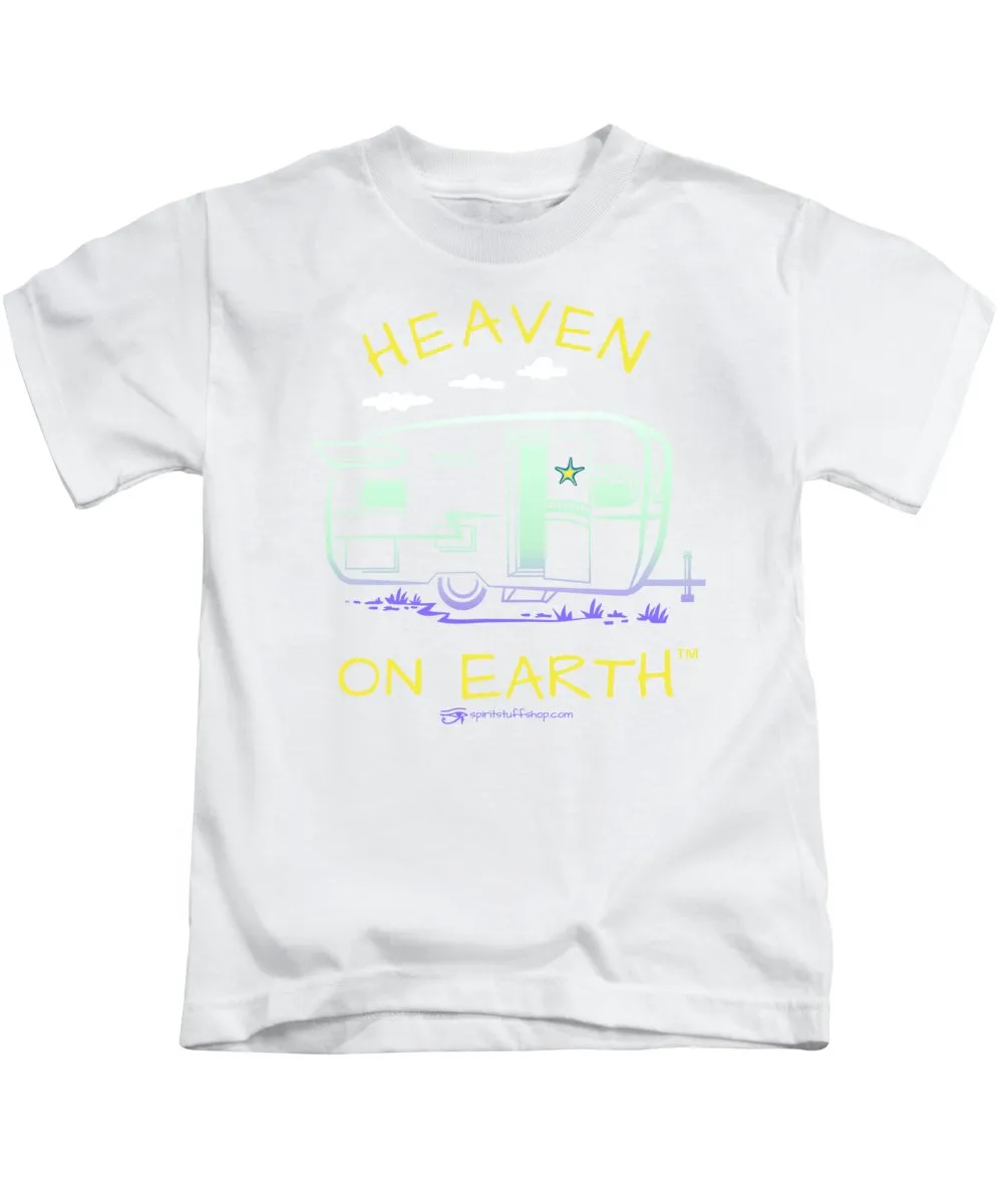 Camper/rv Heaven On Earth - Kids T-Shirt