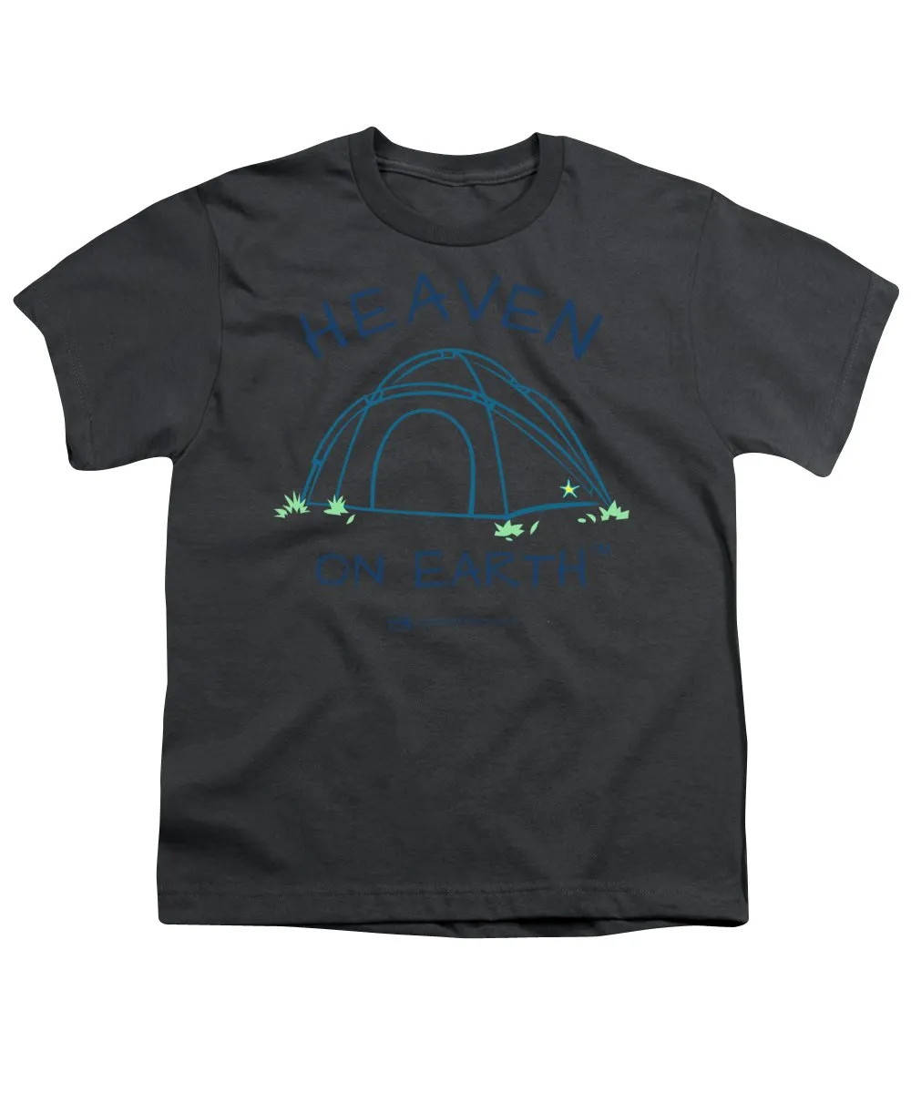 Camping/tent Heaven On Earth - Youth T-Shirt