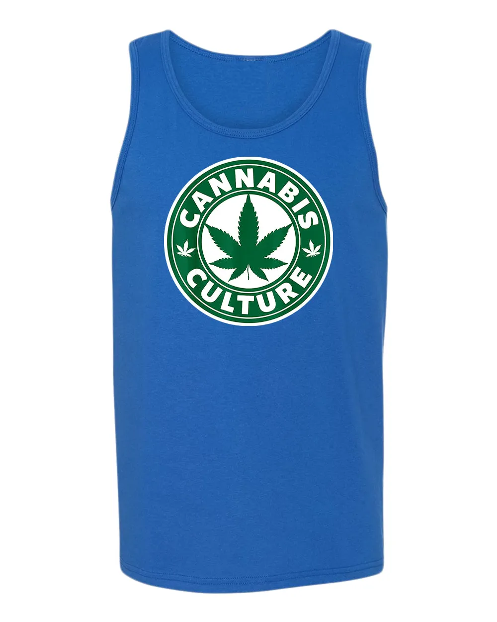 Cannab*s and coffee tank top