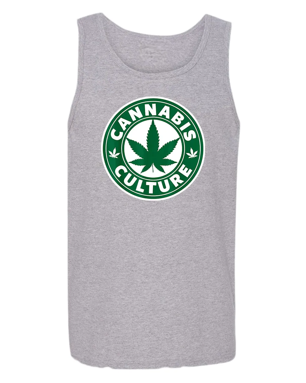 Cannab*s and coffee tank top
