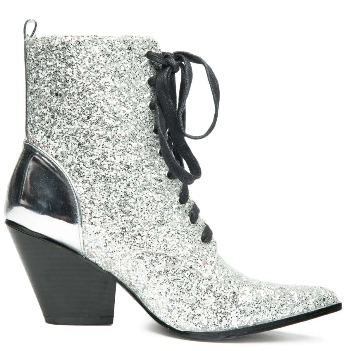 Cape Robbin Kelsey-18 Silver Bootie Silver
