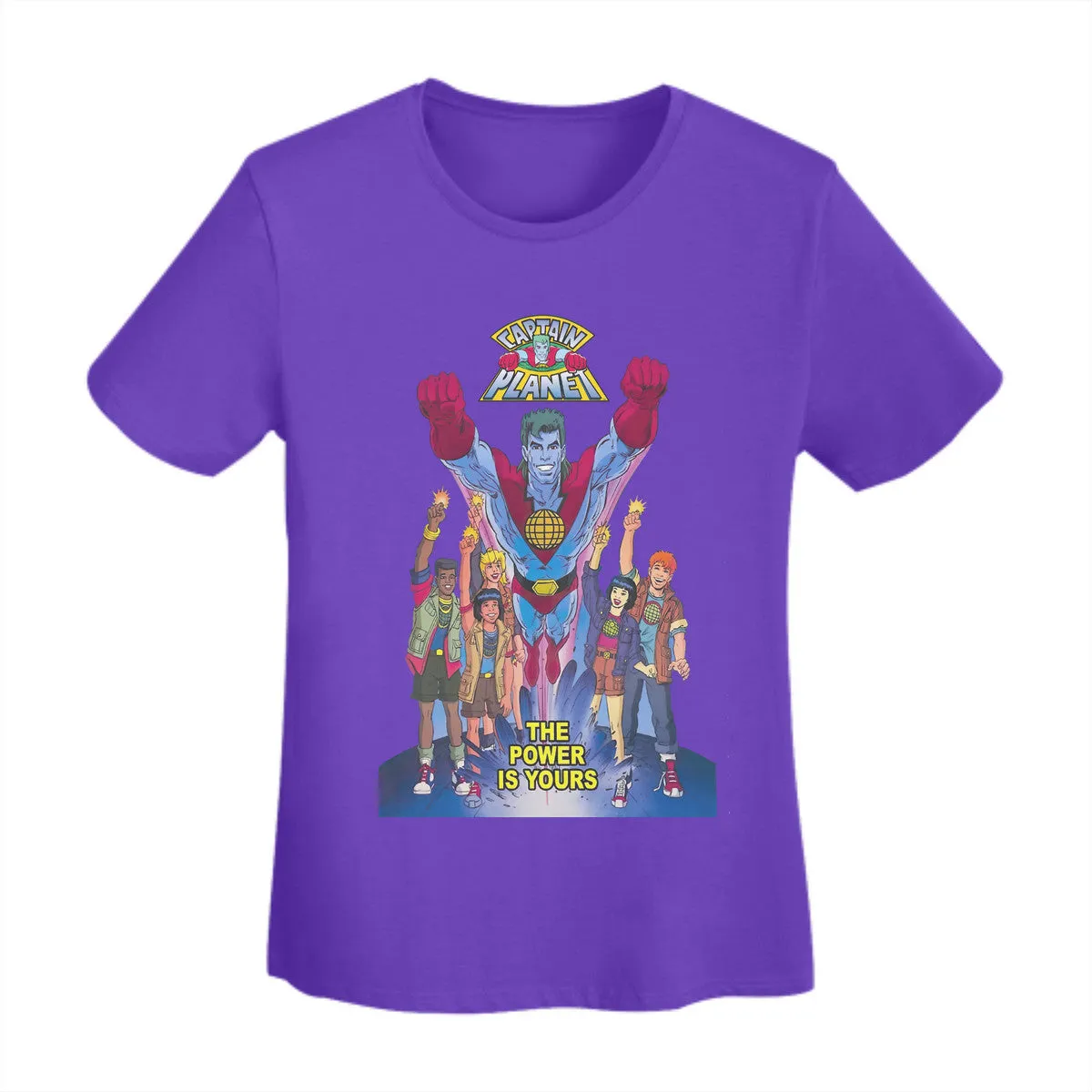 Captain Planet Crew Women's T-Shirt