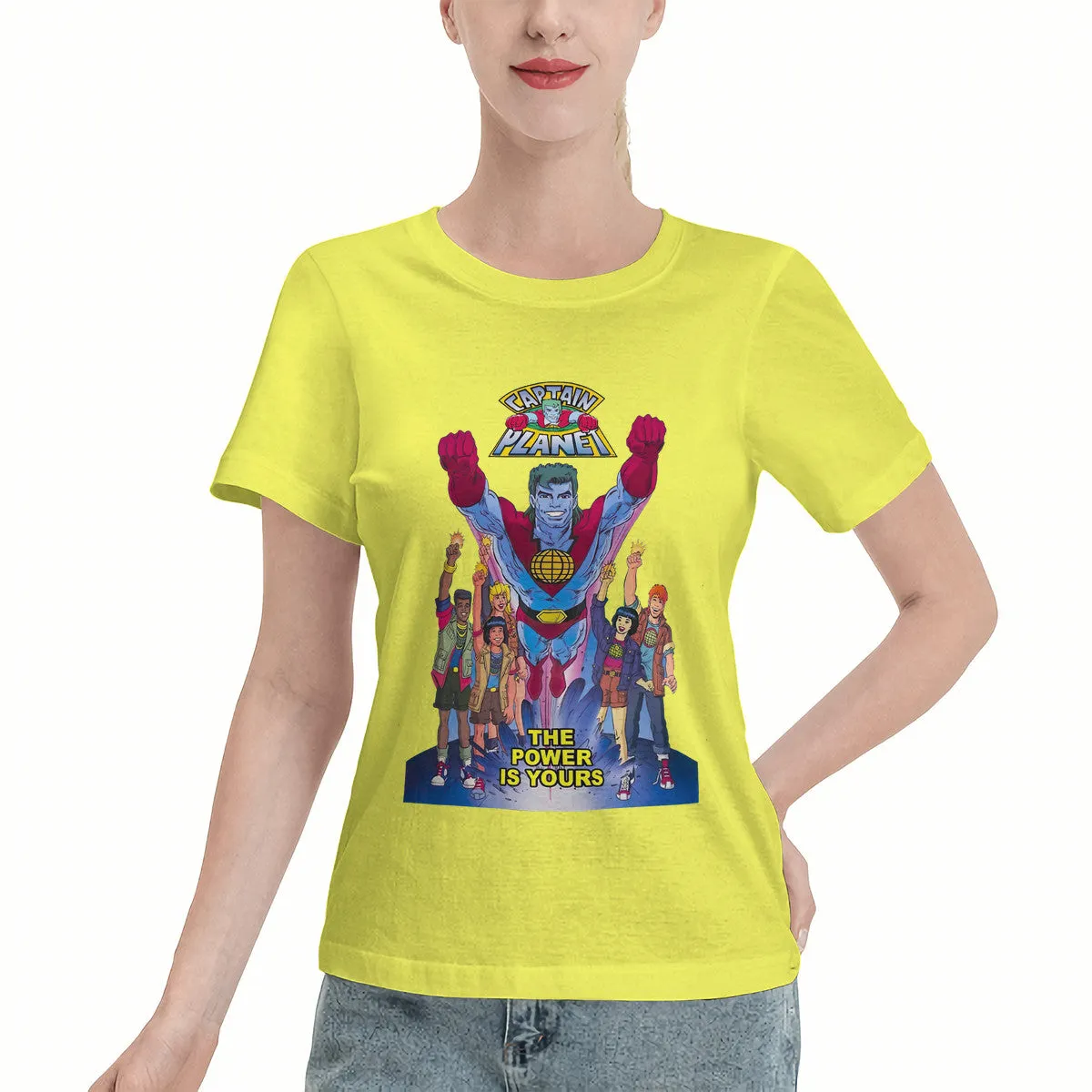 Captain Planet Crew Women's T-Shirt