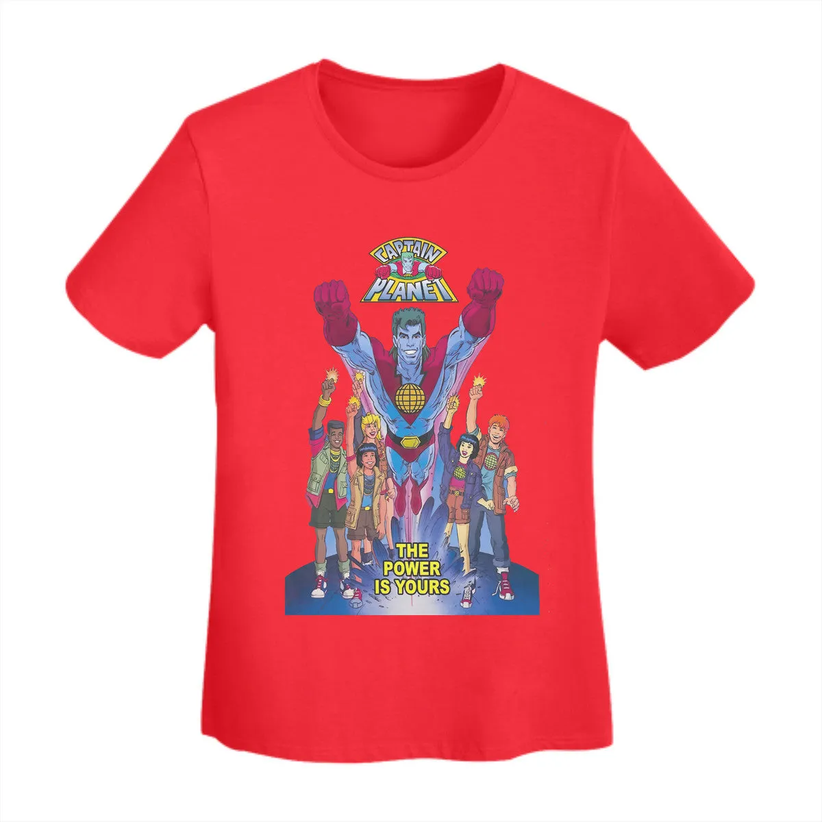 Captain Planet Crew Women's T-Shirt