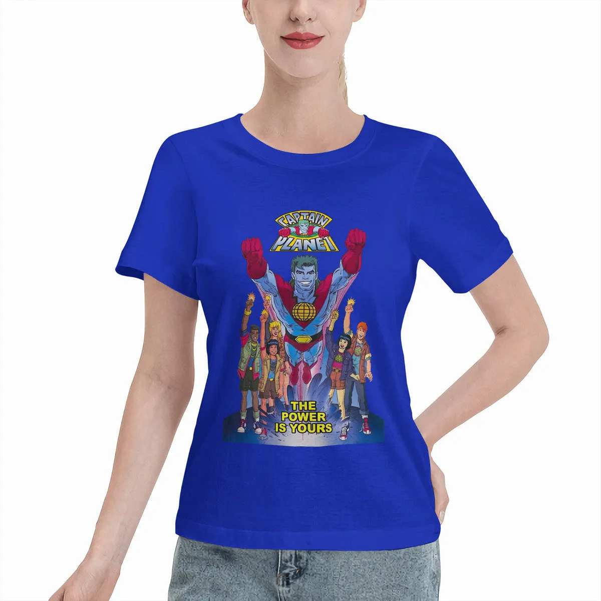 Captain Planet Crew Women's T-Shirt