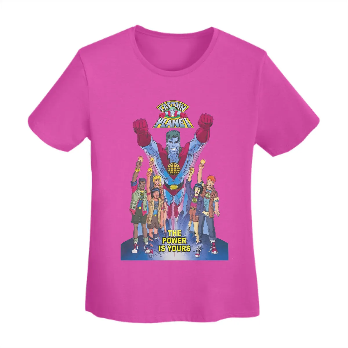 Captain Planet Crew Women's T-Shirt
