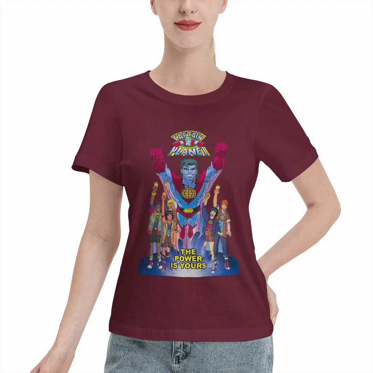 Captain Planet Crew Women's T-Shirt