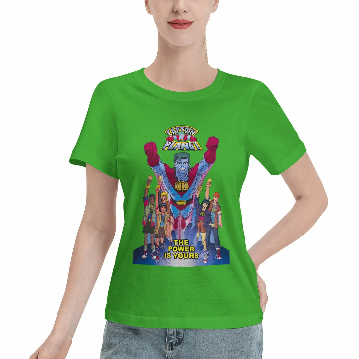 Captain Planet Crew Women's T-Shirt
