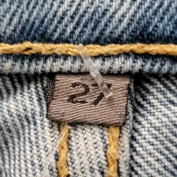 Carmar Distressed Rolled Cuff Denim Jean Shorts