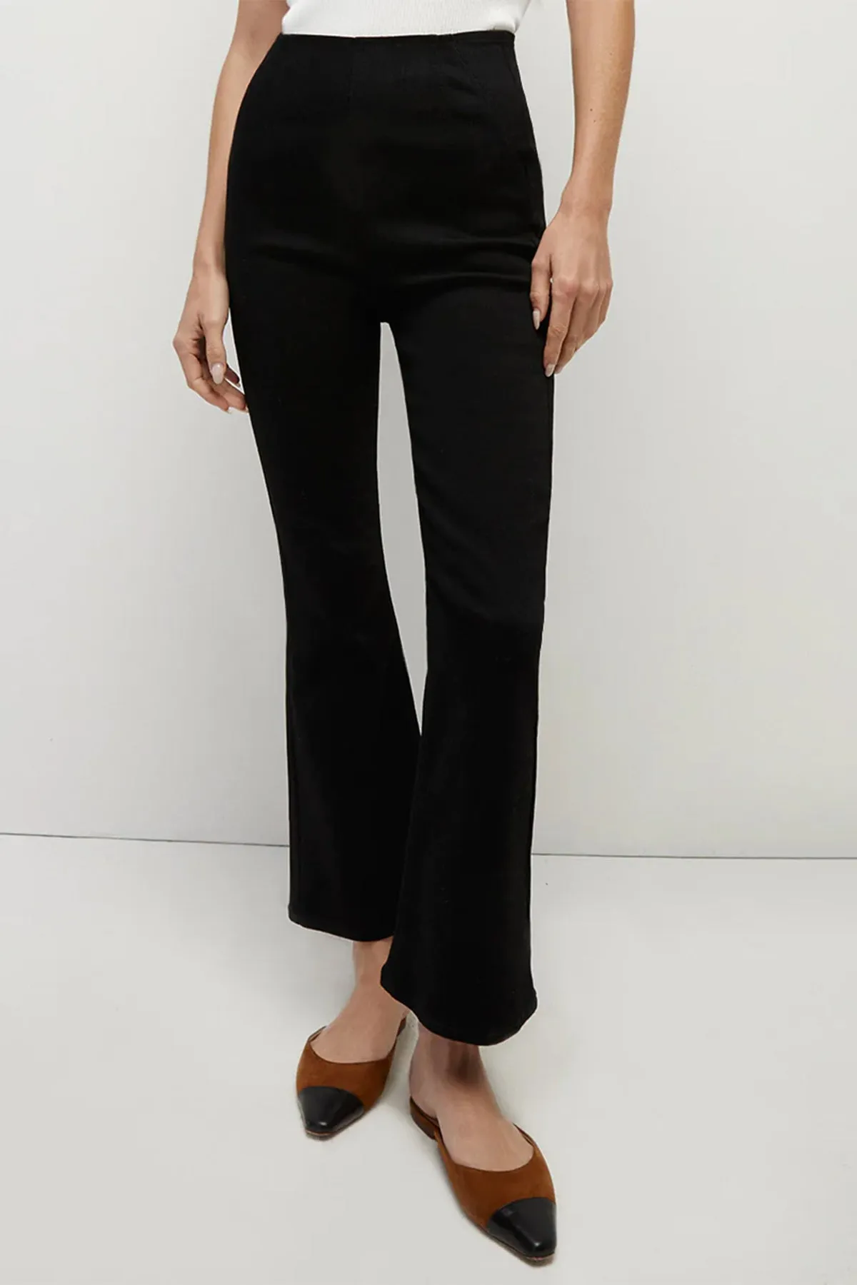 Carson Off-Duty Kick-Flare Jean in Onix