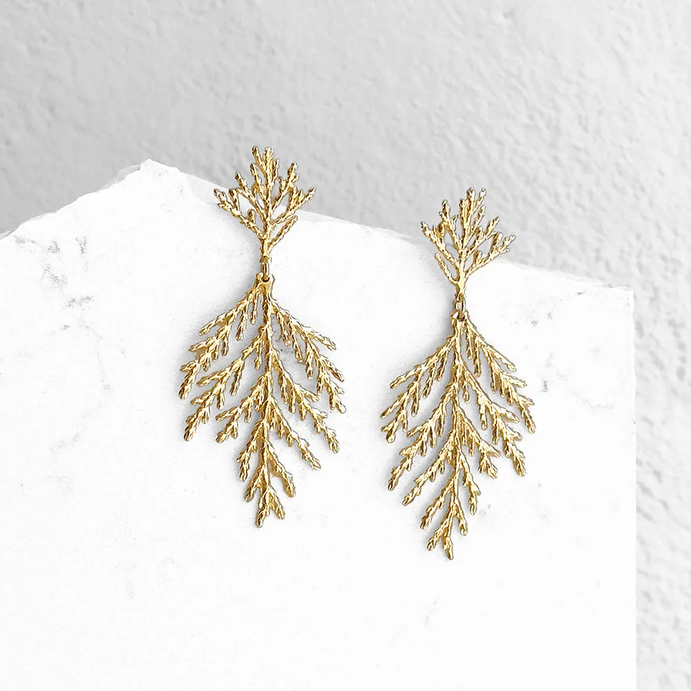 Cedar Chandelier Earrings