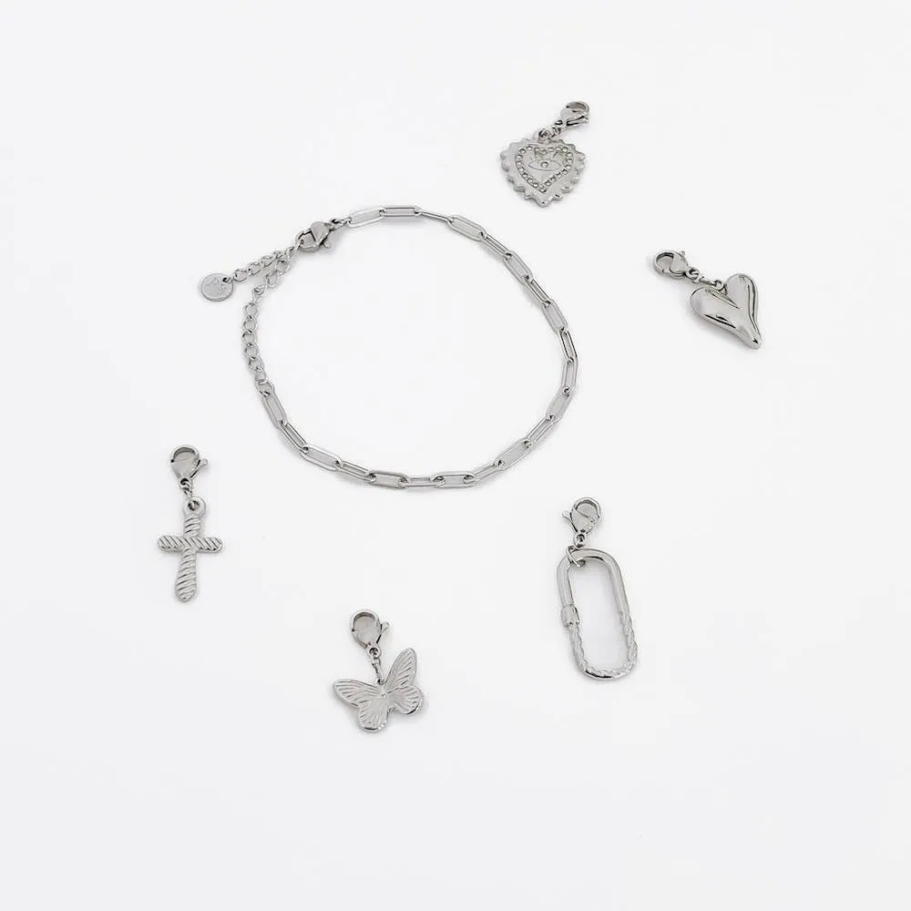 Chanelle Charm Link Bracelets