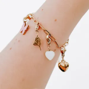 Chanelle Charm Link Bracelets