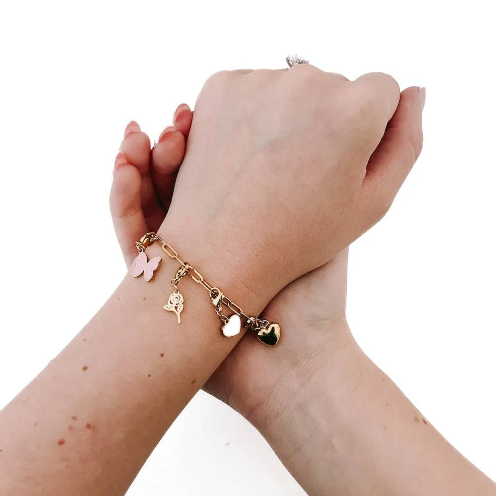 Chanelle Charm Link Bracelets