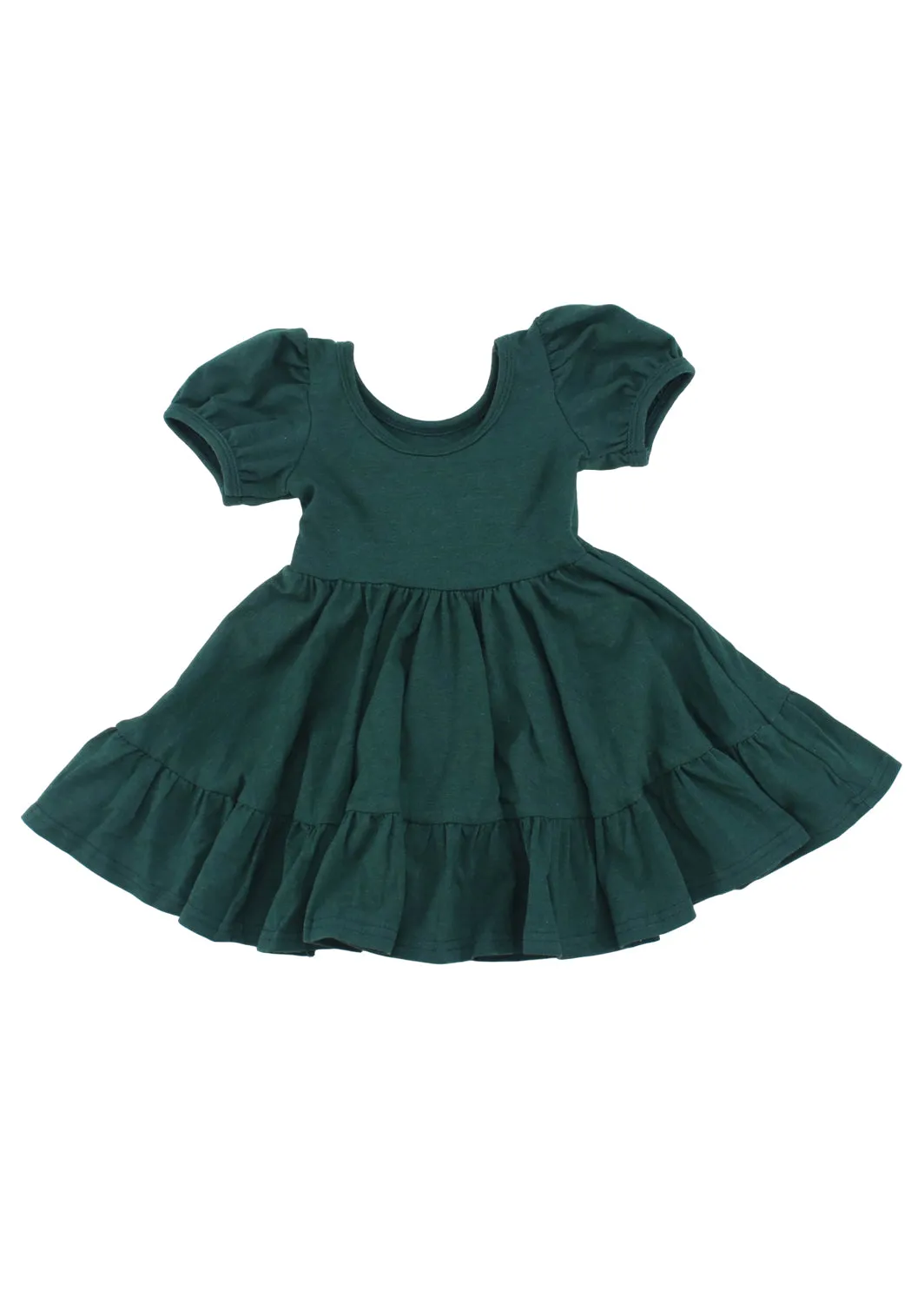 Charm Dress in Hunter