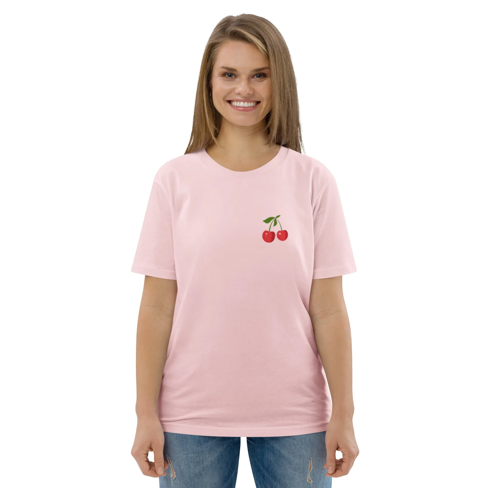 CHERRY CHERRY- Unisex organic cotton t-shirt