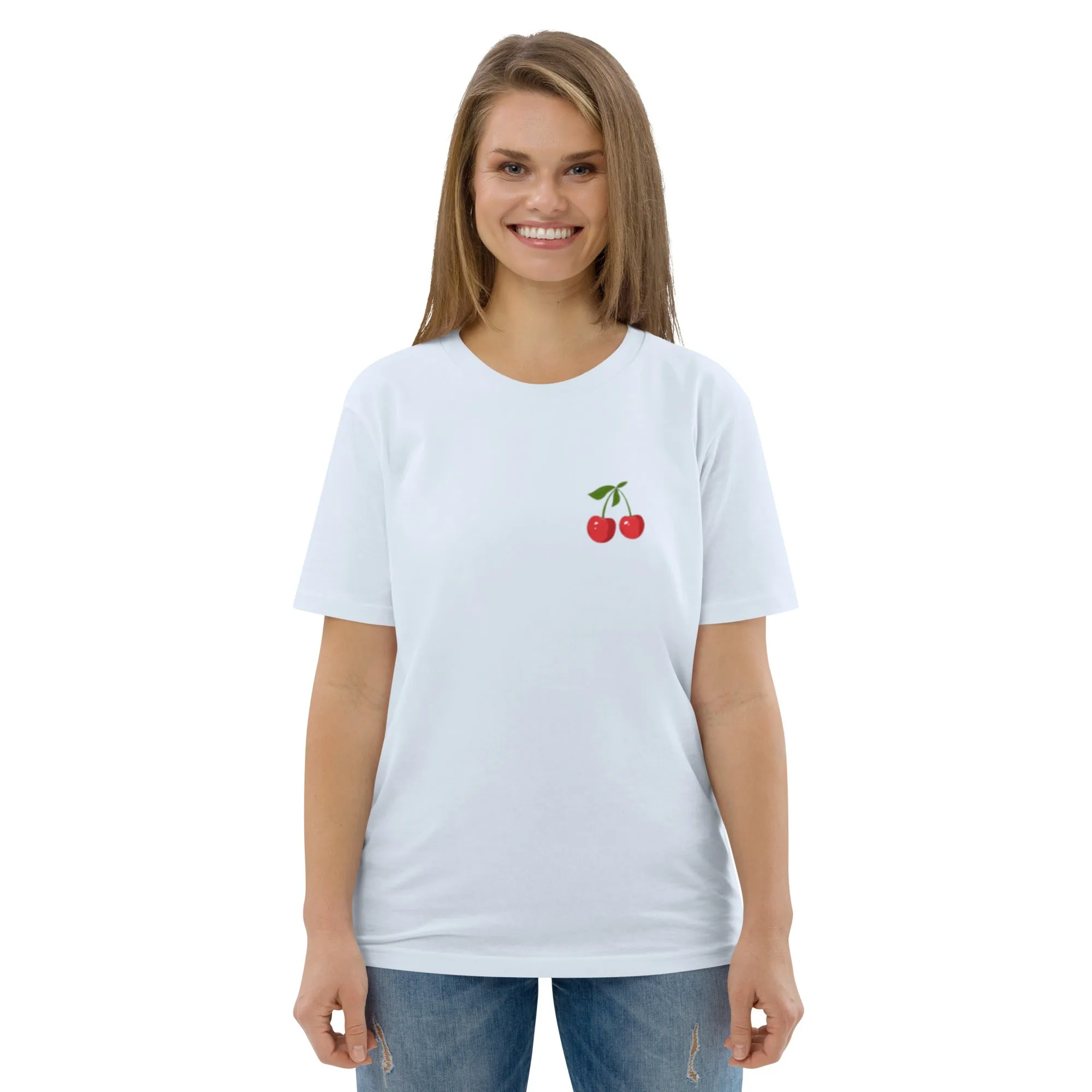 CHERRY CHERRY- Unisex organic cotton t-shirt