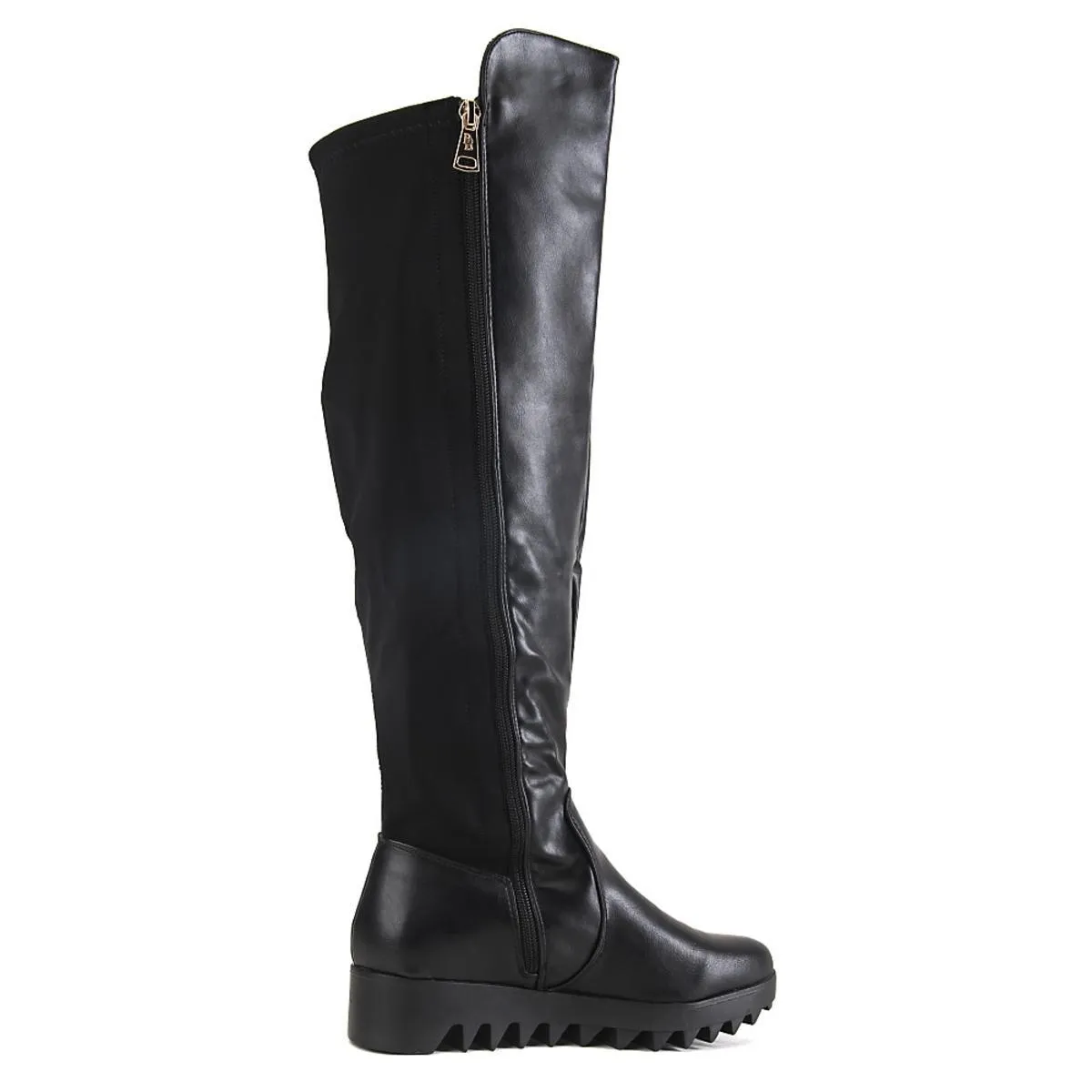 Chino-1 Knee-High Boot Black