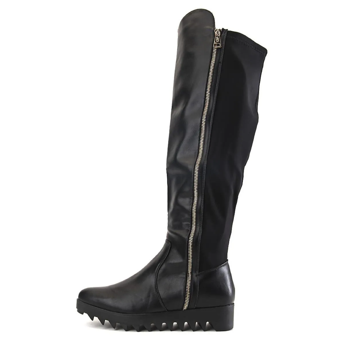 Chino-1 Knee-High Boot Black