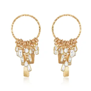 Circle Chandelier Earrings