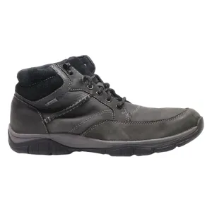CLARKS Chukka Boots Grey Synthetic Mens UK 9